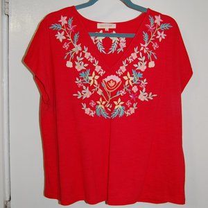 Solitaire, 100% cotton, embroidered tee